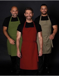 D-DP200-Recycled Polyester Bib Apron 2